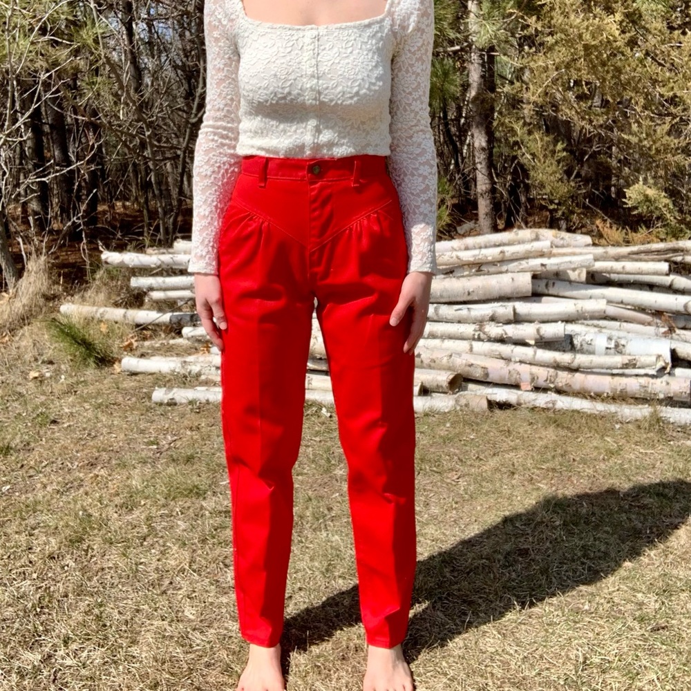 70s Highwaisted R E D Jeans